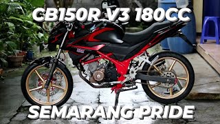 CB150R V3 SPEK 180CC FULL BRT #cb150r #herex #honda #otomotif #modified #vlog