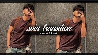 Smooth Spin Transition Tutorial | CapCut (Easy)