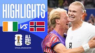 HIGHLIGHTS - Côte d'Ivoire v Norway | Haaland Looking To Progress! | FIFA World Cup
