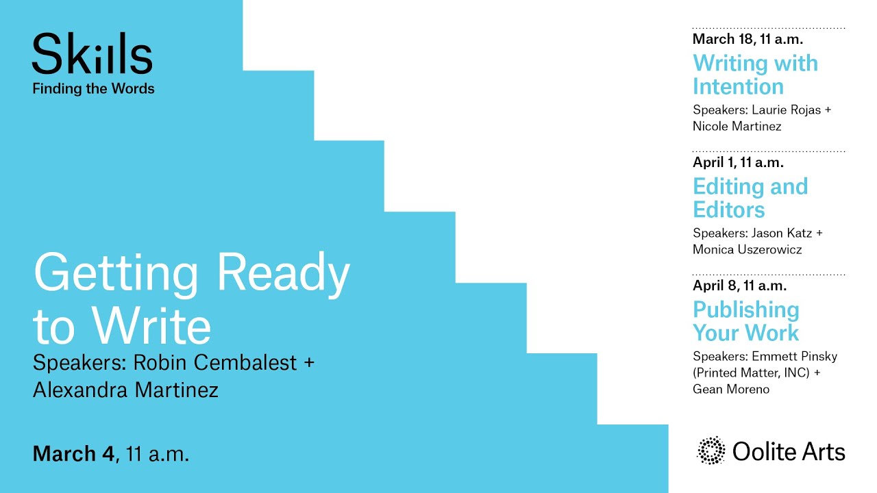 SKILLS - Getting Ready to Write by Robin Cembalest & Alexandra Martinez