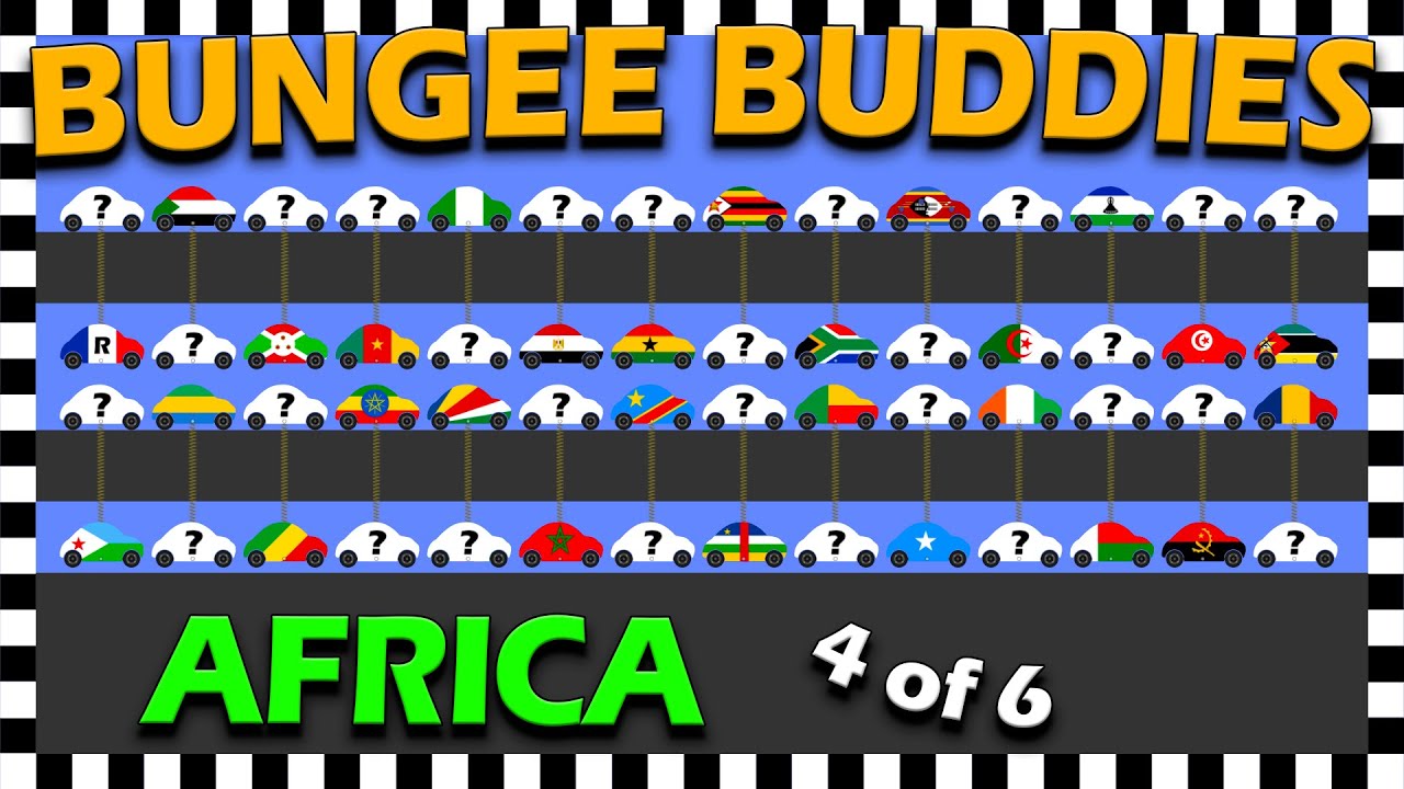 Country Cars Bungee Buddies Africa Car Race