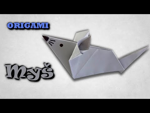 Video: Jak Si Vyrobit Origami Myš