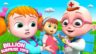 🩹 Baby Doctor to the Rescue! 📞🎵 Cute Doll Healing Story!  Miss Polly had a Dolly!