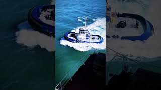 ASD Tug in Full Power Mode ๐ฅ |Unreal Maneuvering! #shorts ASD Tug in Full Power Mode ๐ฅ |Unreal Maneuvering! #shorts