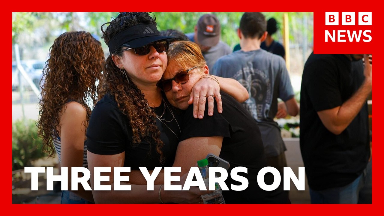 Israelis demand accountability for security failures of October 7 | BBC News