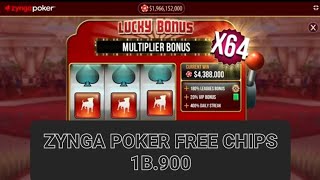 ZYNGA POKER - FREE CHIPS I HIT THE JACKPOT 1B.900