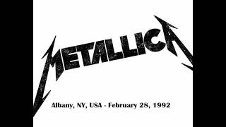 Metallica at Knickerbocker Arena, Albany, NY, USA - February 28, 1992