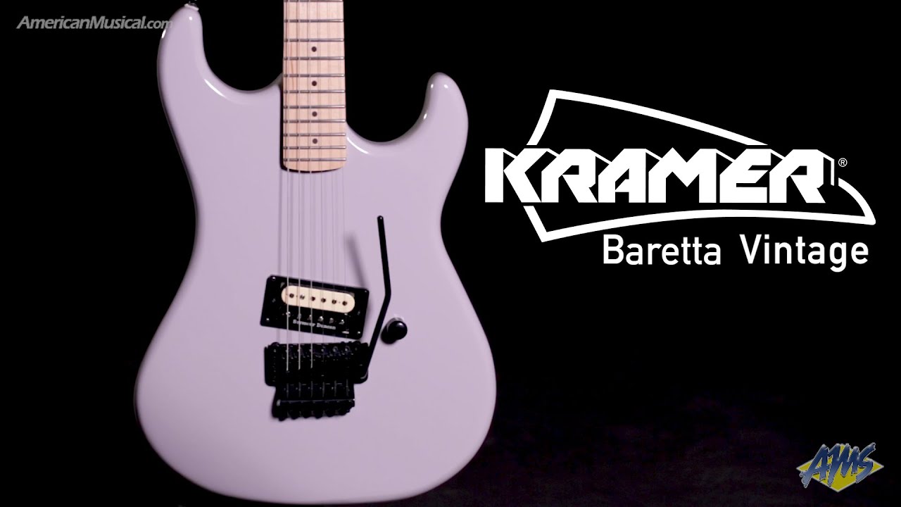 Kramer Baretta Vintage - AmericanMusical.com - YouTube