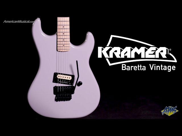 Kramer Baretta Vintage - AmericanMusical.com - YouTube