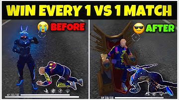 How To Win Every 1 vs 1 Custom Room Match In Free Fire | Secret Strategies | 1 vs 1 Tips and Tricks