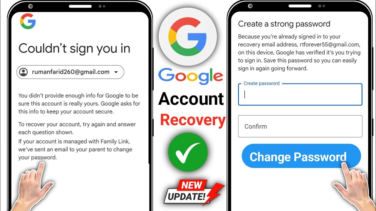 New! How To Recover Gmail Account Without Password | Full Guide _2025