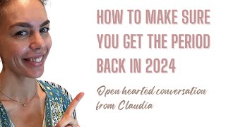 How To Make Sure You Get The Period Back in 2024