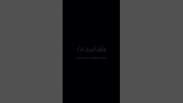 سورة غافر | آية 44 | فستذكرون ما أقول لكم  #مشاري_العفاسي  #شاشة_سوداء القرآن الكريم