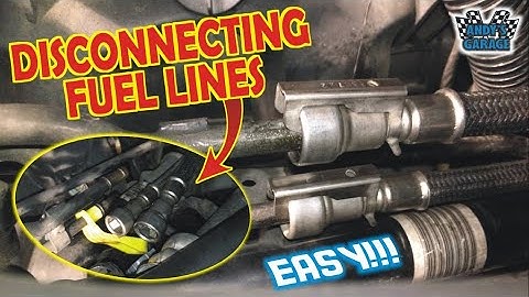 How To Disconnect Fuel Lines From The Fuel Rail (Andy’s Garage: Episode - 309)