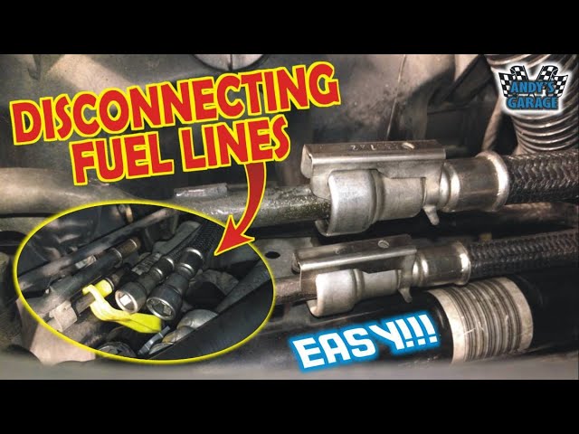 How To Disconnect Fuel Lines From The Fuel Rail (Andy's Garage: Episode -  309) 