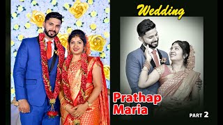 Part-2  PRATHAP-MARIA  Wedding video, Mangalorean Catholic Ceremony, by Nelson Photography Mangalore