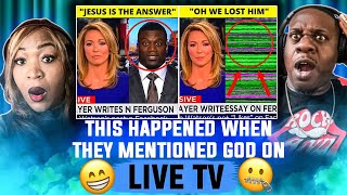 Eye-Opening!!! Watch What Happens When They Mention God On Live T.V. (Reaction)