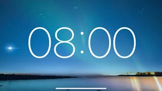 8 Minute Timer - Night Timer Ambience by the Sea