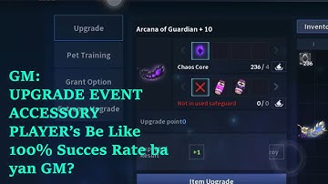 CABAL MOBILE | GM UPGRADE EVENT ACCESSORY | BE LIKE | 100% SUCCES RATE