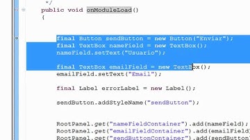 Operando datos contra el servidor utilizando GWT RPC