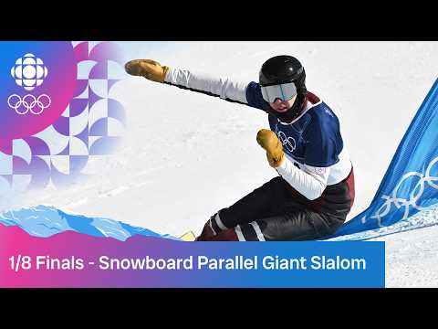 Men S Snowboard Parallel Giant Slalom 1 8 Finals Highlights From Milano Cortina 2026 