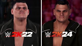 WWE 2K22 vs WWE 2K24 Insane Comparison!