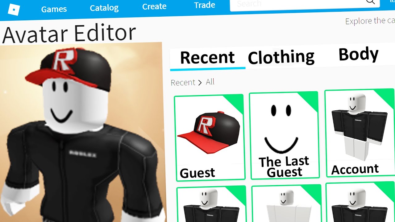 MAKING ROBLOX GUEST a ROBLOX ACCOUNT - YouTube