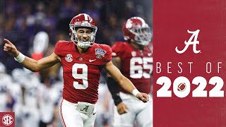 Best of 2022 Football Season: Alabama
