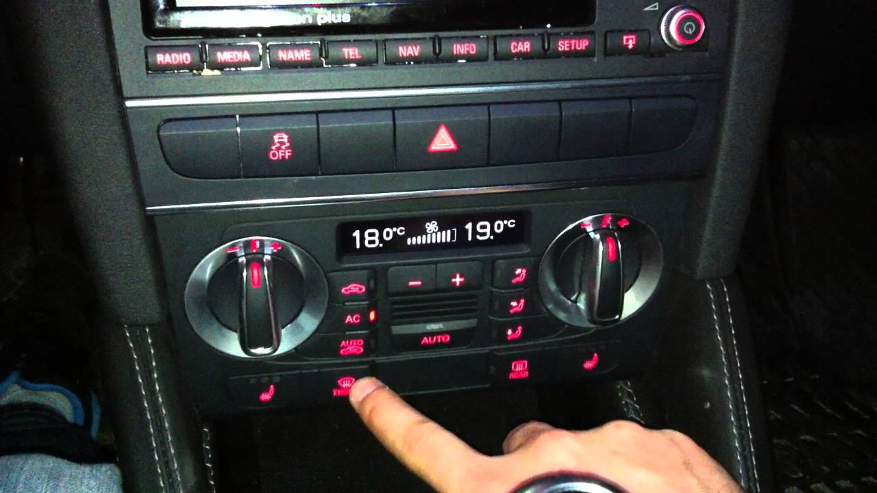 audi a3 klimaanlage temperatureinstellung (Auto, Klima)