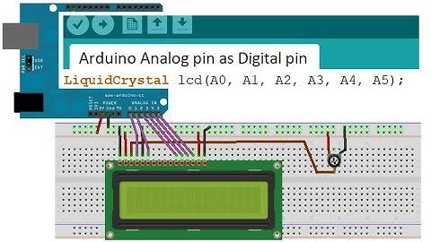 How to Use Arduino Analog Pin as Digital Pin ? | ihrProjects