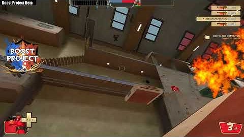 TF2 BoostProject Crit Hack + Projectiles Aim demonstration