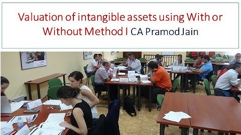 Valuation of intangible assets using With or Without Method I CA Pramod Jain