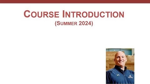 CSCI 109 - Course Introduction (Summer 2024)