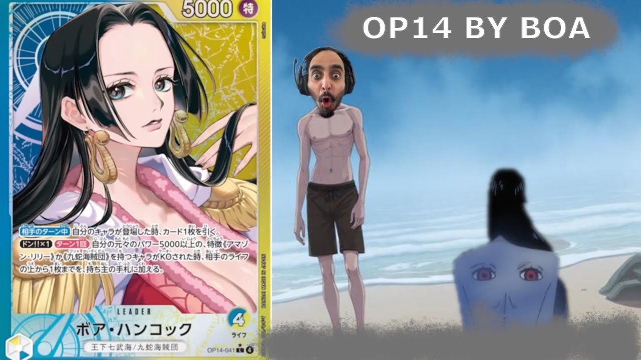 OP14 BOA DECK PROFILE & GAMEPLAY!! BEST WAIFU DECK IN THE GAME!!!