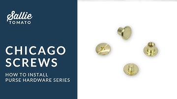Chicago Screws Tutorial
