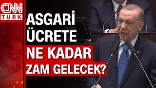 Asgari ücret ve memura zam mesajı! Cumhurbaşkanı Erdoğan 