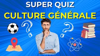 Quiz Culture Générale #1.ES-TU UN GENIE ?! Répond en 10 secondes