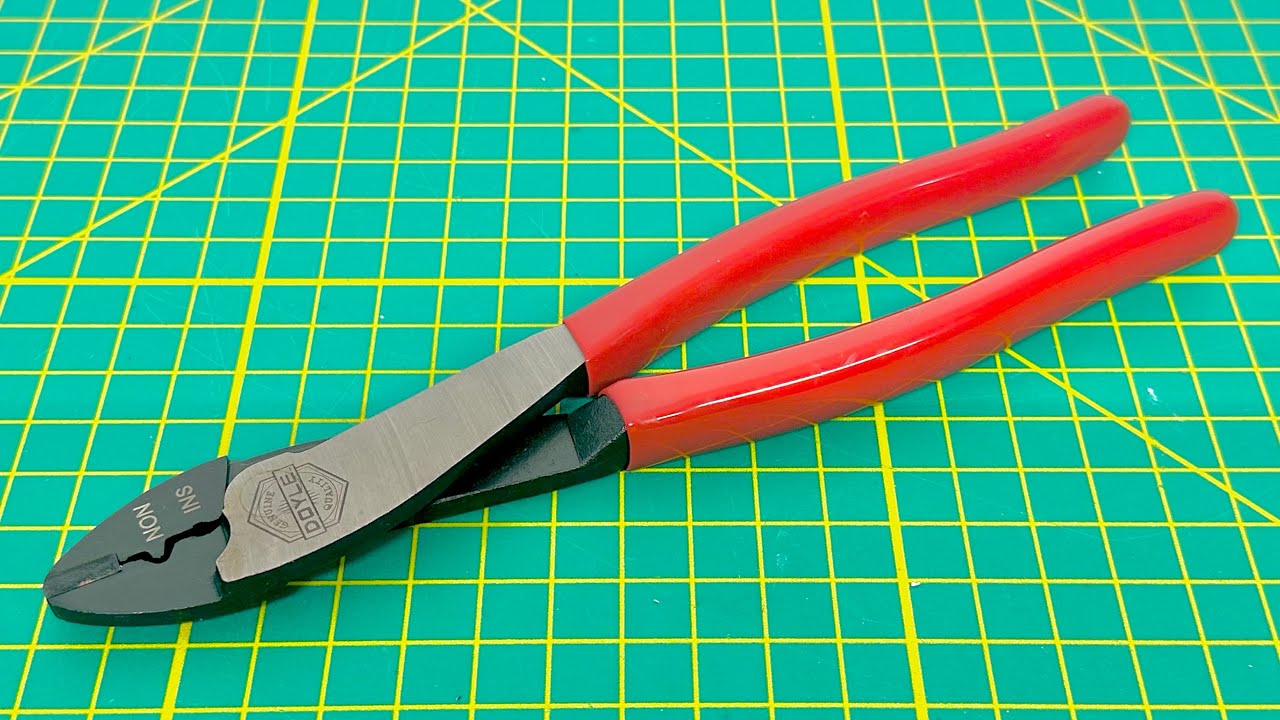 Harbor Freight Doyle Wire Crimpers - YouTube