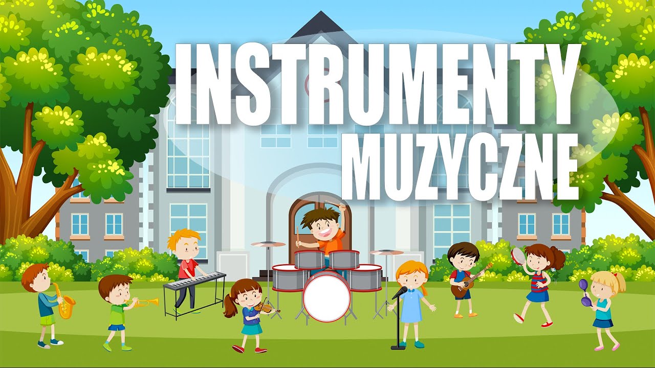 Instrumenty muzyczne (perkusyjne, dęte, strunowe) - YouTube