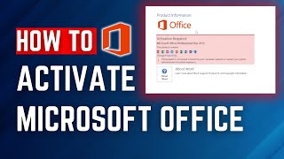 how to activate microsoft office or office 365 on windows 11 (2023)