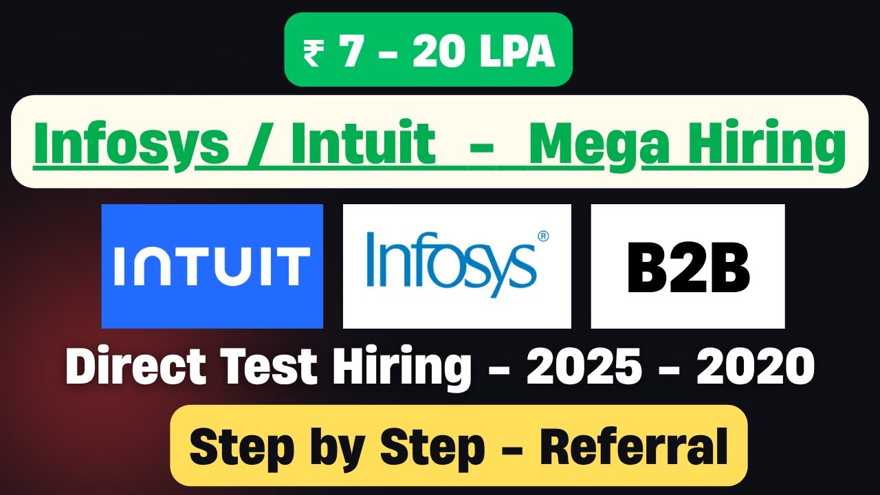 Infosys Hiring 2025 Batch OFF Campus Drive | Hiring for 2025 Batch ...