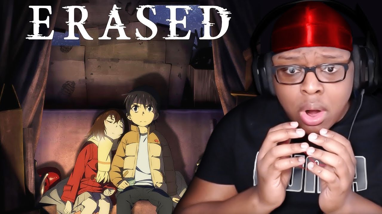 THIS SHOW IS DARK.... | Erased *Part 1* | Ep 1-3 Reaction