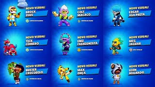 ALL NEW SKINS UNLOCK ANIMATION
