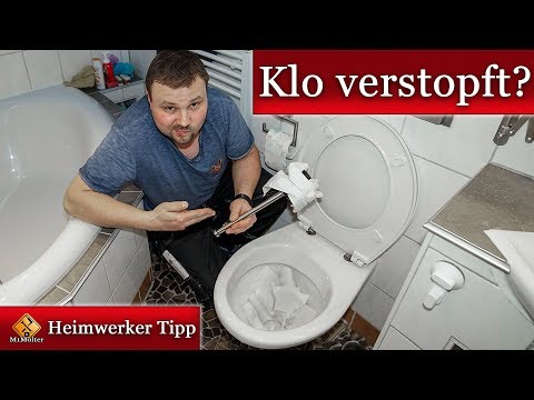 Klo verstopft?So bekommt ihr es schnell wieder frei!