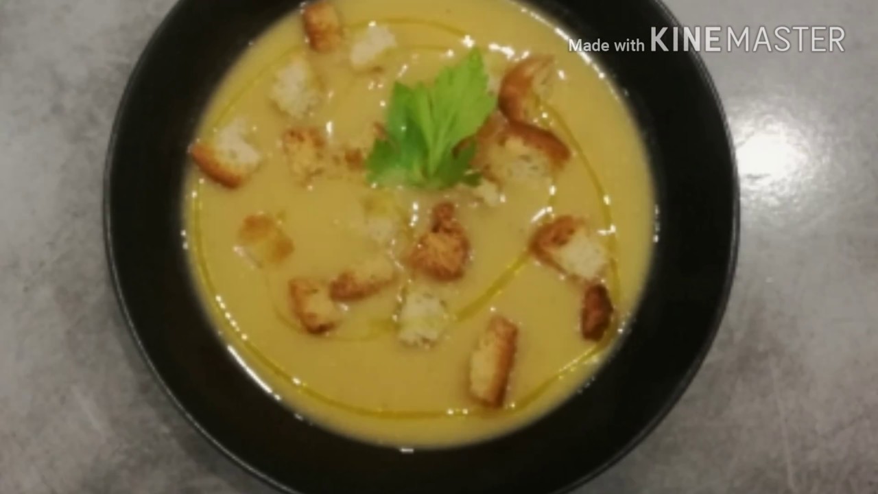 Ricetta vellutata di lenticchie decorticate rosse - YouTube