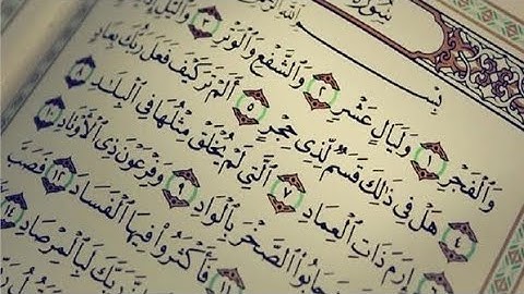 سورة الفجر مجودة وصوت خيالي للشيخ محمد صديق المنشاوي -نهاونديات