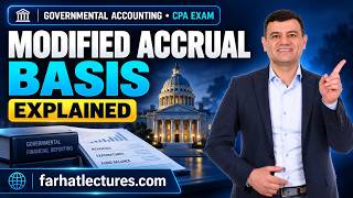 Modified Accrual Basis. CPA EXAM.  Governmental Accounting