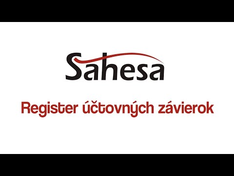 Register účtovných závierok  Účtovníctvo Bratislava  Sahesa s.r.o.
