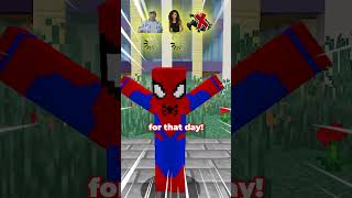 WHO SHOULD I SAVE? - MARY JANE,  NED, OR VENOM? PART 1 🕷️🕸️ ⛏️ #minecraft #spiderman  #shorts