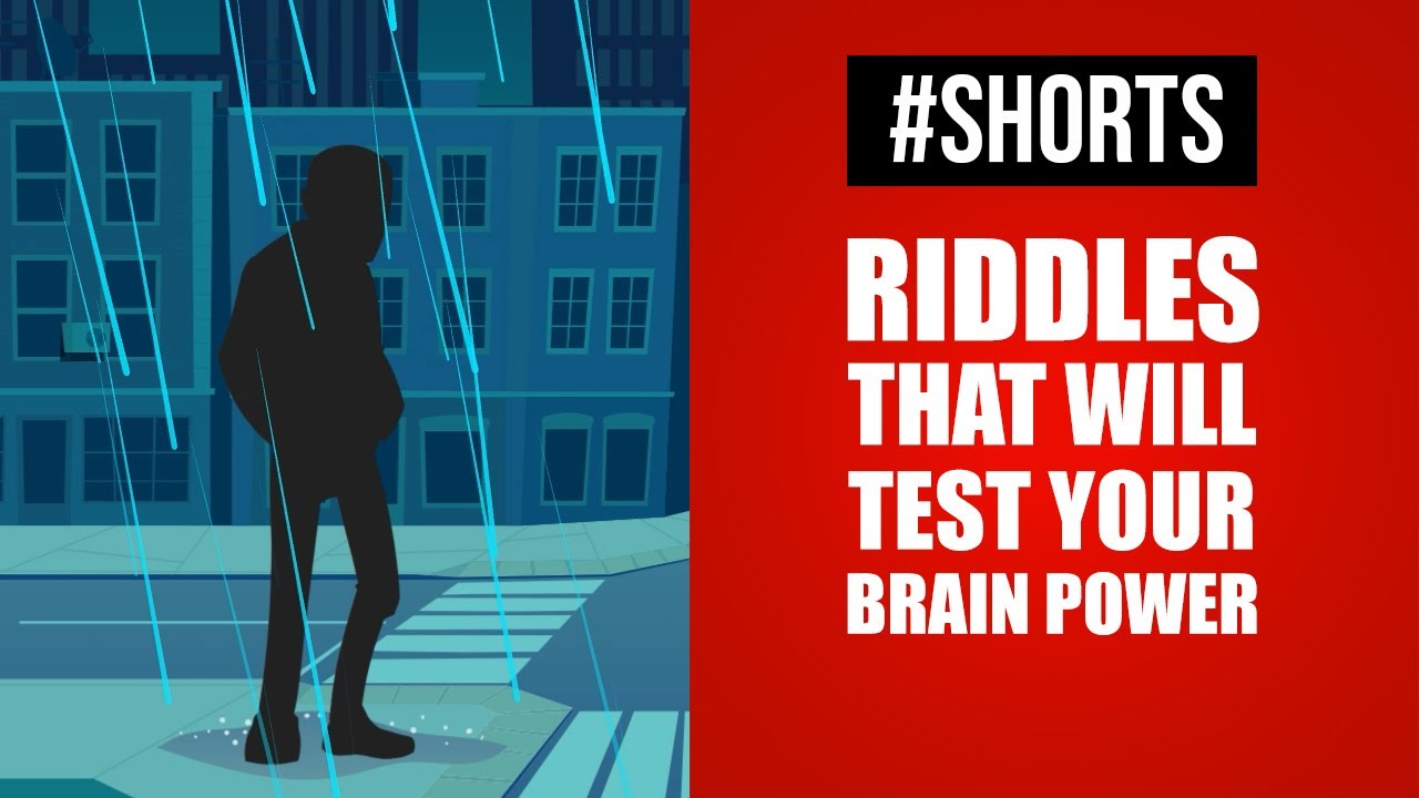 A Man in the Rain Riddle #shorts - YouTube